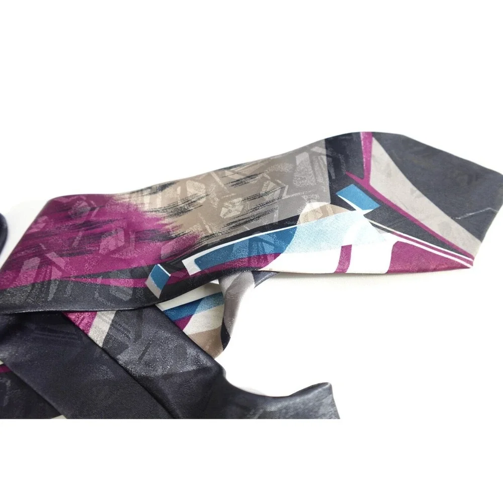 Vintage Pierre Cardin Tie USA 100% Polyester Navy Necktie Classic‎